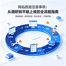 南漳建站-网站改版注意事项：从调研到平稳上线的全流程指南