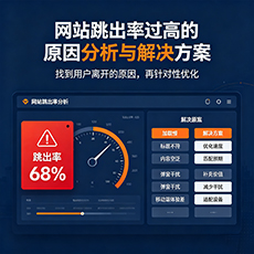 南漳建站-网站跳出率过高的原因分析与解决方案