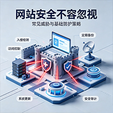 南漳建站-网站安全不容忽视:常见威胁与基础防护策略