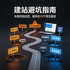 宜城建站-建站避坑指南：从规划到运营，避开这10个常见错误
