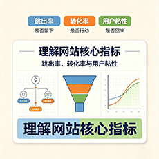 襄阳建站-理解网站核心指标：跳出率、转化率与用户粘性