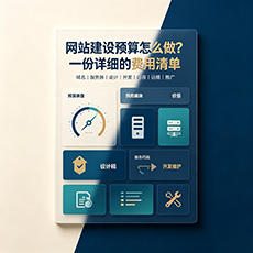 南漳建站-网站建设预算怎么做?一份详细的费用清单